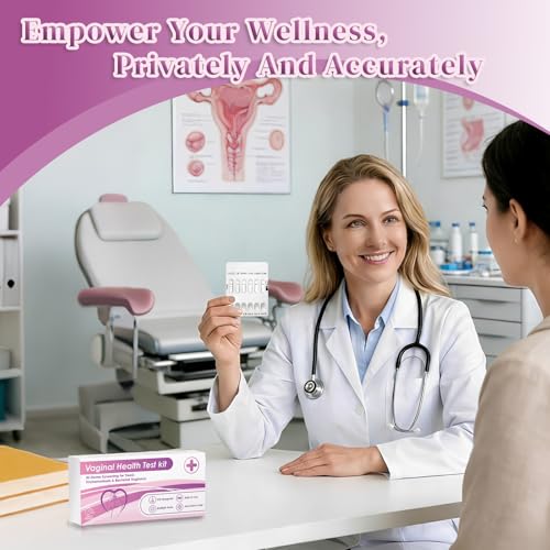 At-Home Vaginal Health Test Kit (2 Pack), Private Health Balance Screening for Women, Quick 10-Minute Results, Easy Self-Testing Biomarker Detection 2 Pack