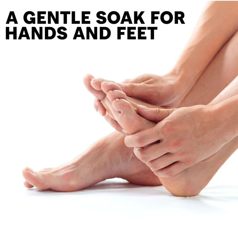 Long Creek Herbs Nail Soak - 100 Percent Natural Hand and Foot Soak - Strengthens Nails and Softens Skin - Relieves Dryness and Cracked Heels