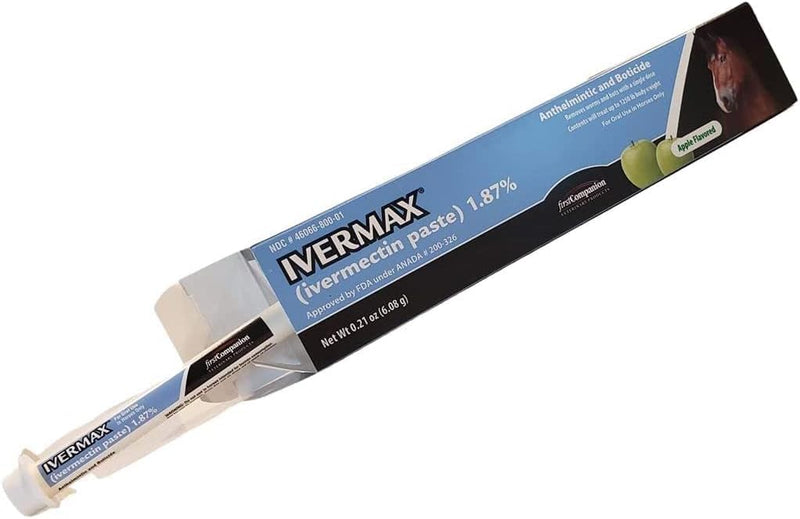 Ivermax (Ivermectin) Equine Paste 6.08 Gram 1 Pack, Blue - BeesActive Australia