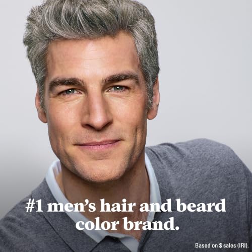 JUST FOR MEN Touch of Gray, Salt & Pepper Look, Dark Brown T-45 (3 Pack) 1 Count (Pack of 3)