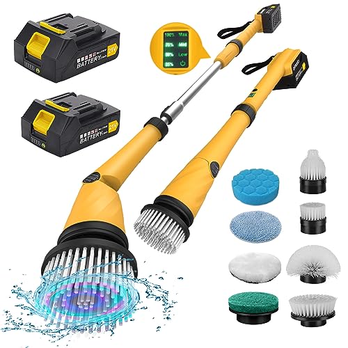 qimedo 8-in-1 Electric Spin Scrubber Brush Heads for Leebein & Keimi