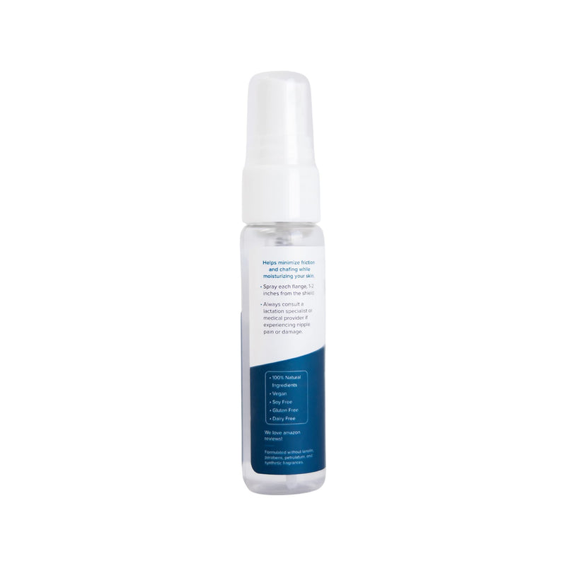 Pumping Spray 1oz, Supports Essential Breast Pump moisturization, Helps Sore Nipples & Clogged Ducts, Breast Pump Lubricant, Pump Spray for Flanges, Vegan, Natural & Lanolin Free - BeesActive Australia