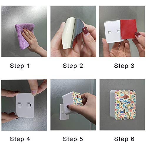 Wagner & Stern UV Toothbrush Sanitizer. Rechargeable Battery, 3D Design, Compatible with All Brush Heads. Multicolor