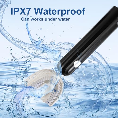 Ultrasonic U-Shaped Electric Toothbrush for Adults, 360° Full Mouth Clean