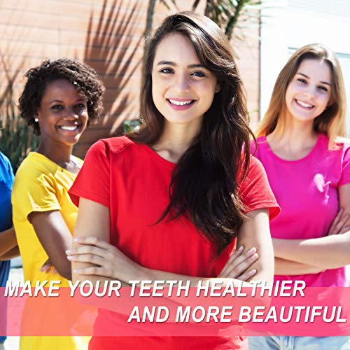 100 Pieces Aligner for Aligner Chompers Aligner Trays Seater Orthodontic Dental Aligner, White Green Orange Pink and Purple