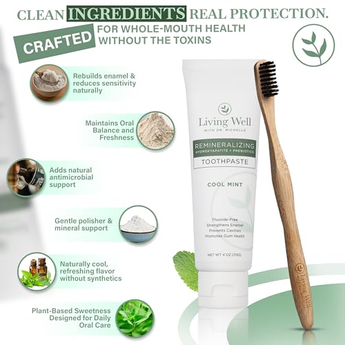 Remineralizing Oral Care Bundle, Mint Toothpaste + Mint Mouthwash