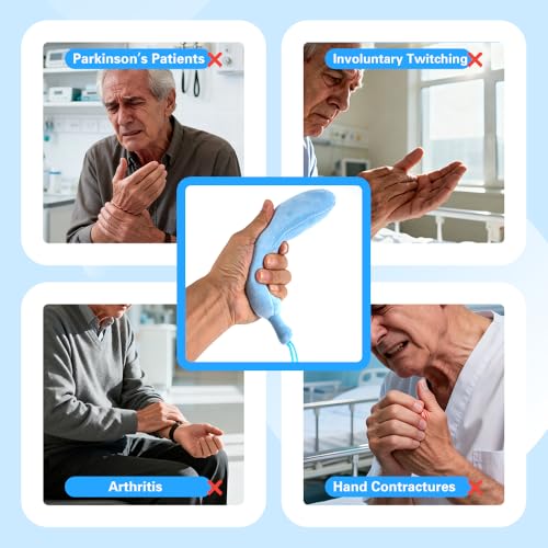 4 Pcs Palm Protector Hand Contracture Cushion with Finger Wands