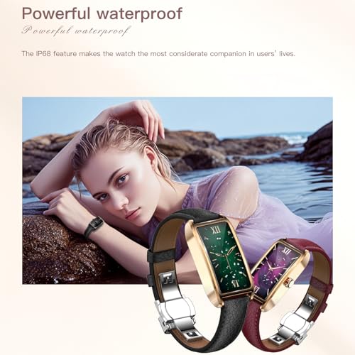 Fitness Trackers for Women Dainty Smart Watch Fitness Watch with Multiple Sport Modes Sleep Monitoring Heart Rate Monitor Step Counter Female Health for Android iOS gold-blue