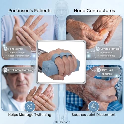 Hand Contracture Cushion with Finger Separators, Soft Hand Positioning Aid