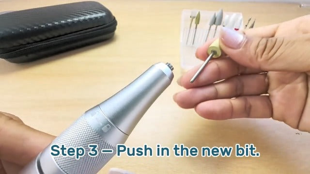 40,000 RPM USB-C Corded Polishing Kit for Acrylic Base & Reline Materials