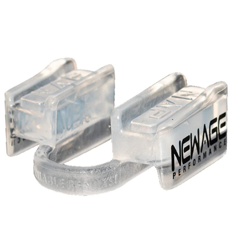 New Age Performance 6DS Weightlifting Mouthpiece, Increase Strength & Reps for Lifting, Powerlifting, Strongmen, Bodybuilding, Calisthenics, Workout Accessory, Fitness Gear (Clear) Clear - BeesActive Australia