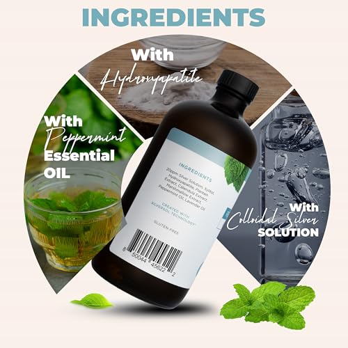 Tooth Remineralization Bundle, Hydroxyapatite Tooth Powder & Mouthwash