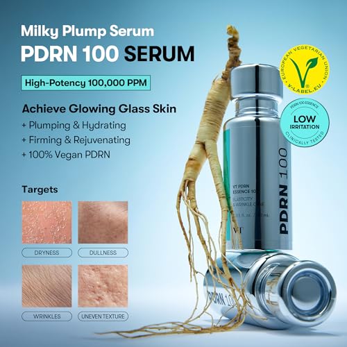 VT COSMETICS PDRN 100 Essence, Intensive Glow Serum, 1.01 fl. Oz.