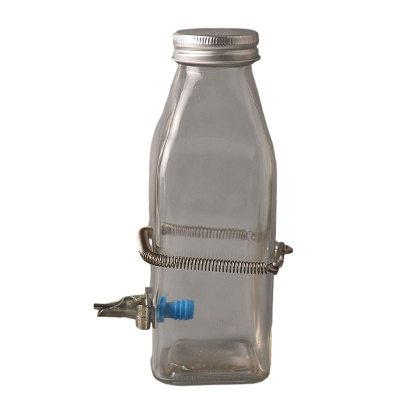 3.1in Spring with Clips Metal Springs 2 Clips Cage Accessories for Small Animal Hamster Guinea Pigs Water Dispenser Water Bottle Clip On Holder - BeesActive Australia