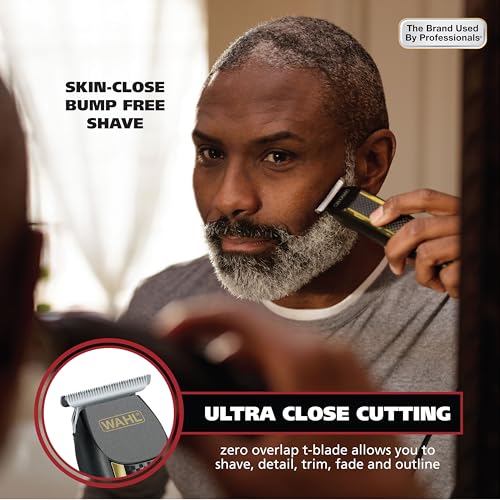 Wahl Edge Pro Bump Free Corded Beard Trimmer & Touch-Up Groomer for Men 1 Count (Pack of 1)