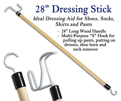RMS 5-Piece Hip & Knee Kit with 26" Reacher Grabber 5 Piece Set Deluxe