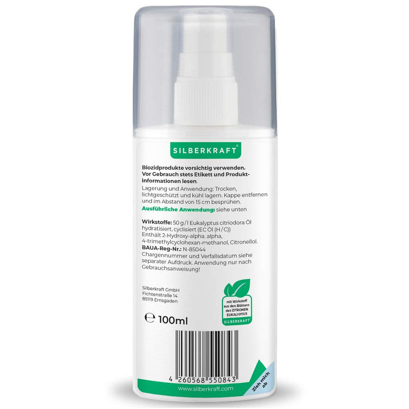 Silberkraft flea and tick spray 100 ml for dogs, cats and other pets - ideal anti-tick agent - against fleas, ticks, parasites, vermin - BeesActive Australia