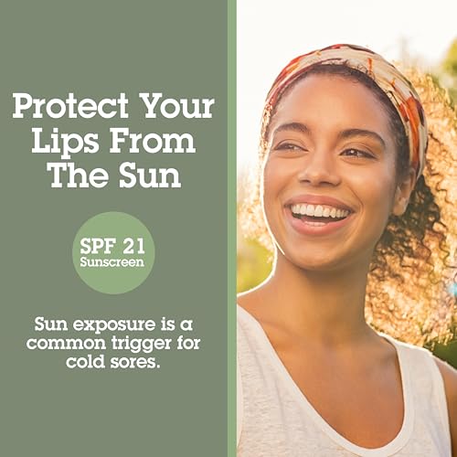 Quantum Health SuperLysine+ Lip Sunscreen SPF 21 Clear Balm, 0.17 oz 1 Count (Pack of 1)