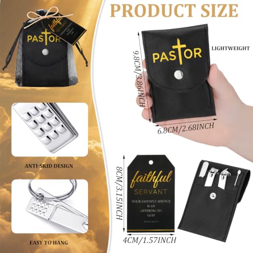24 Set Christian Gift Bulk for Men Pastor Religious Manicure Set 24