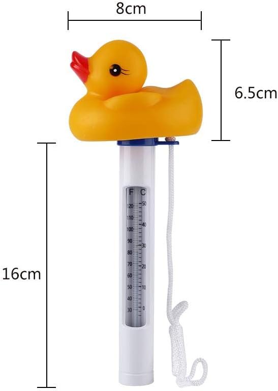 Water Thermometer, Floating Water Thermometer, Pool Water Thermometer, Shatter Resistant, Waterproof, Easy to Use, Lightweight, Quick Measurement, For Pools, Hot Springs, Fish, Baths, Mini Water Temperature -  Australia