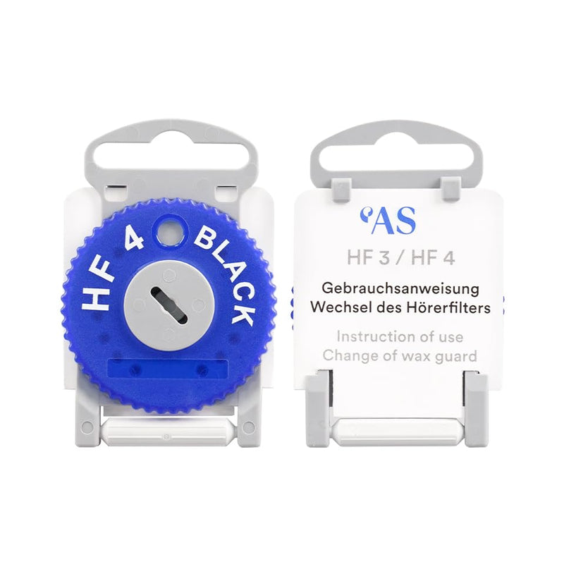 HF4 Pro Wax Guards Hearing Aids Wax Filters Earwax Traps (Red&BLue) Red&BLue