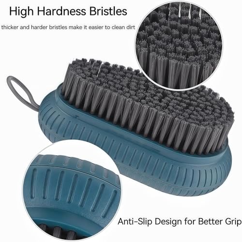 Nail Brush for Cleaning Fingernails, 1Pack Heavy Duty Nail Brushes Remove Dirt and Paint Fingernail Brush Deep Cleaning Mechanical Nail Scrub Brush