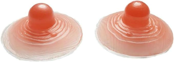 Micopuella Silicone Nipple Stick-on Silicone Nipple 2 Left and Right Artificial Nipples - BeesActive Australia