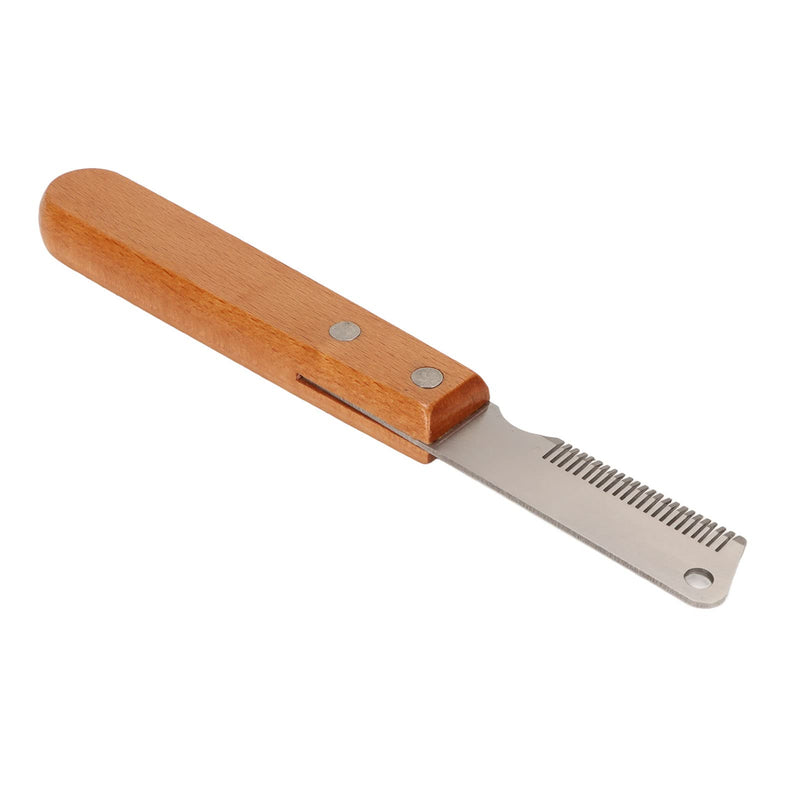 Pet Grooming Tool: Multifunction Remove Floating Hair Comb with Wood Handle for Cats and Dogs - BeesActive Australia