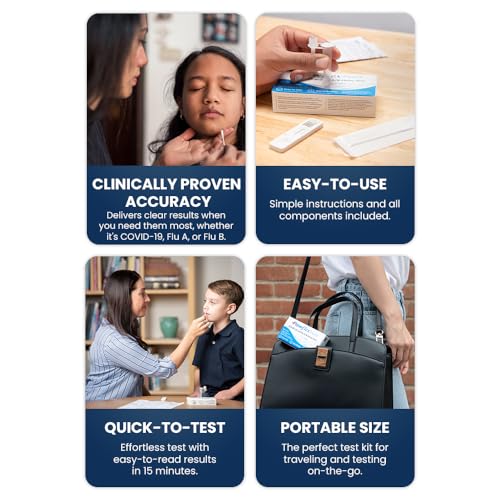 Flowflex COVID & Flu Home Test (2 Tests) 1 Pack, 2 Tests