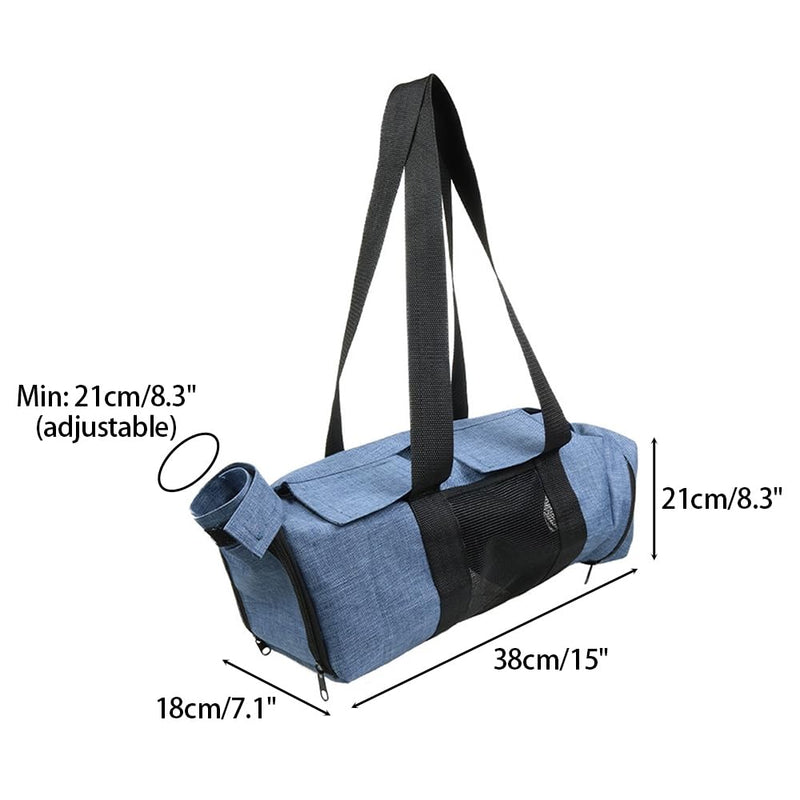 DONGKER Cat Grooming Bag, Breathable Bag for Cat Grooming, Scratching Restraint Bag Claw Care, Grooming Bag with Zipper for Small, Medium and Large Cats - BeesActive Australia