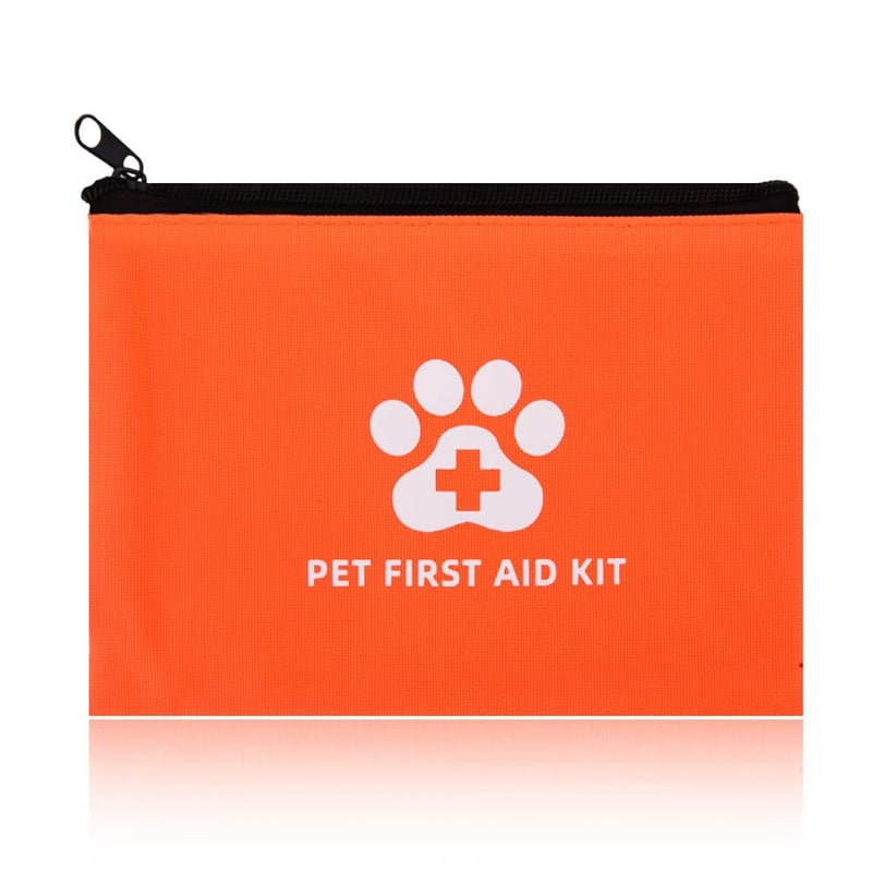 ShiQiao Spl Dog Cat First Aid Kit for Pet Owners Emergency Portable Pet Medical Pouch for Dogs Cats Medical Kit for Home Travel Animal Rescue Organiser Pouch