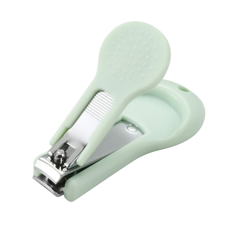 PandaEar Baby Nail Manicure Pedicure Grooming Care Kit (4 Pack)| Clippers Scissors File Tweezers | Newborn Infant Toddler Kids|1 Months Plus (Green) Green - BeesActive Australia