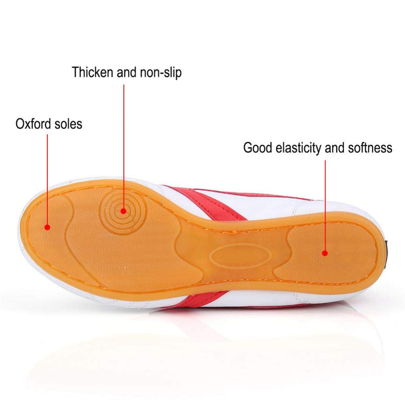 VGEBY1 Taekwondo Shoes, Unisex Wear Kung Fu Tai Chi Shoes for Children and Adults Sport Gym Accessory(38)