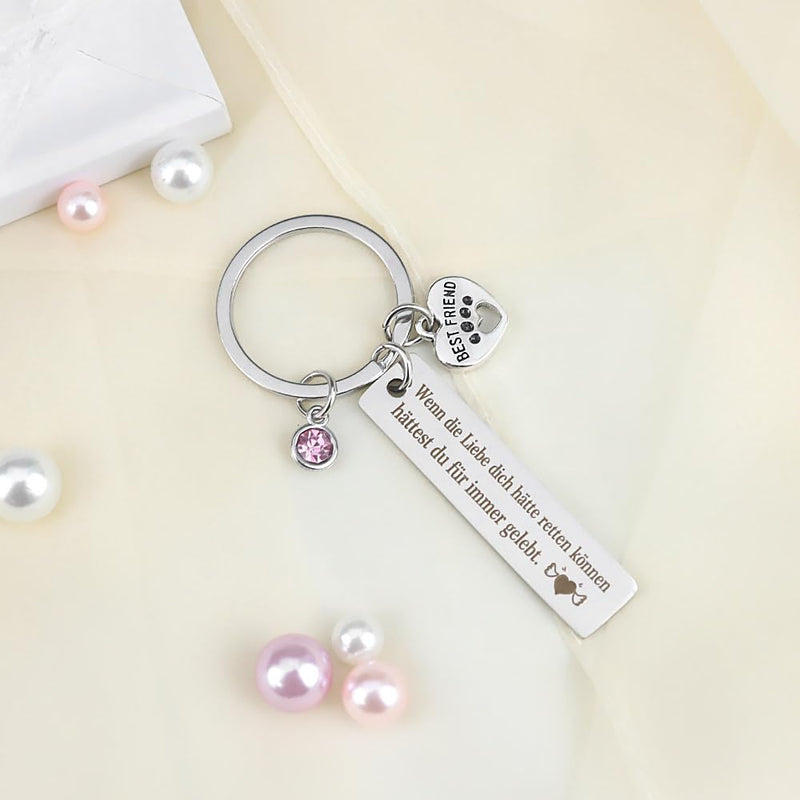 Pet Loss Gifts Keychain Dog Cat Pet Memorial Gifts for Dogs Cats Remembrance Gifts Bereavement Gifts for Loss of Pet Cat Dog Loss Sympathy Gift - BeesActive Australia