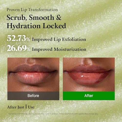 FULLY Lip Balm and Scrub Duo Stocking Stuffers Gifts, Long Lasting Korean Lip Care, Intense Hydrated Lip Set for Dry, Flaky and Chapped Lips, Exfoliate & Moisturize