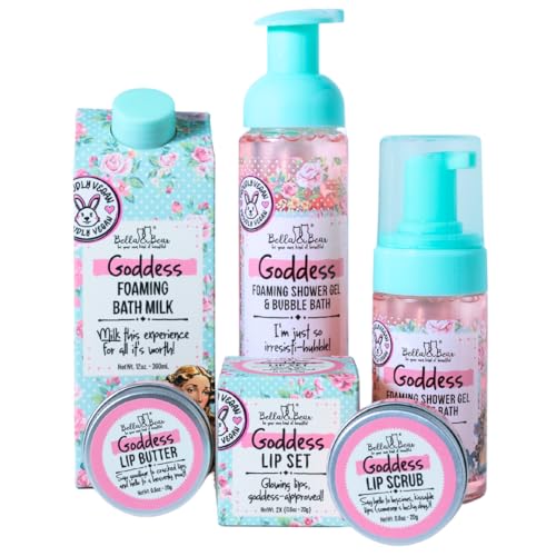 Bella & Bear Goddess Lip Scrub & Lip Butter Set