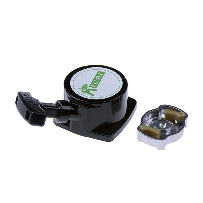 Rc Marine 26cc 29cc 30cc Engine Pull Starter for Zenoah CY RCMK QJ BWS Rc Racing Boat Parts Distance Between Mounting Holes is 50mm (Black) Black