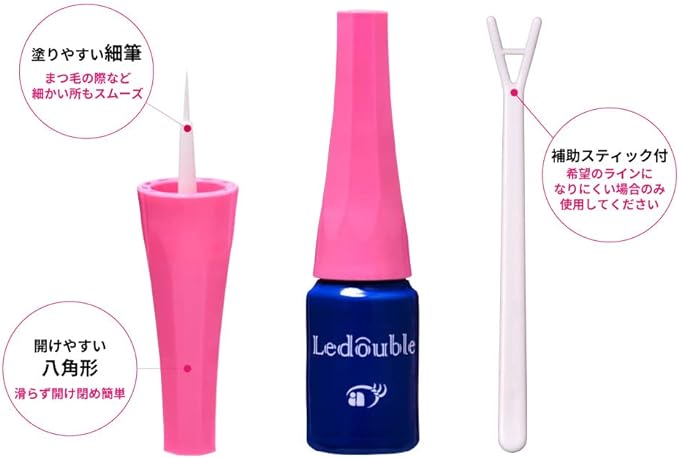 Ledouvre 0.07 fl oz (2 ml), Double Layer, Teardrop Bag, Coating Type, Waterproof Type, Bangs -  Australia