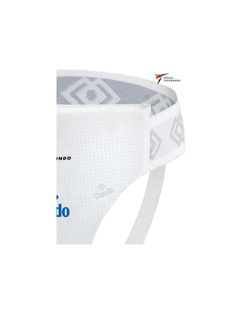 DAEDO Taekwondo Groin Guard Female, WT Recognized, Comfortable Protection for International Competitions, Sizes: XS to L Medium