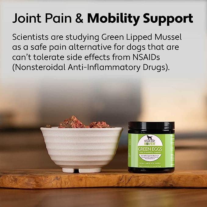 Hip & Joint - Mobility & Joint Support with Glucosamine and Chondroitin for Dogs, 2.4 oz - 22 to 60 Day Supply, Depending on Dog’s Weight - Vet Formulated - Easy to Mix - Delicious 30-Day Supply - PawsPlanet Australia