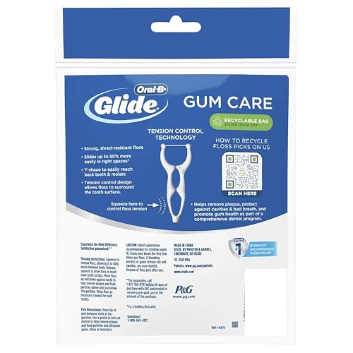 GLIDE - 749931 Glide Pro-Health Advanced Floss Picks 30 Ea (Pack of 12) 30 Count (Pack of 12)