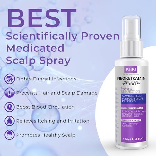Neoketramin Anti Fungal Scalp Spray for Dandruff, Psoriasis & Folliculitis