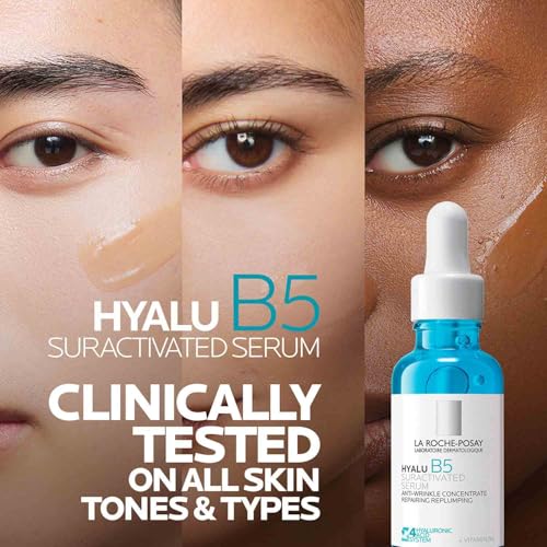 La Roche Posay Hyalu B5 Pure Hyaluronic Acid Anti-Aging Serum for Face 1.01 Fl Oz (Pack of 1)