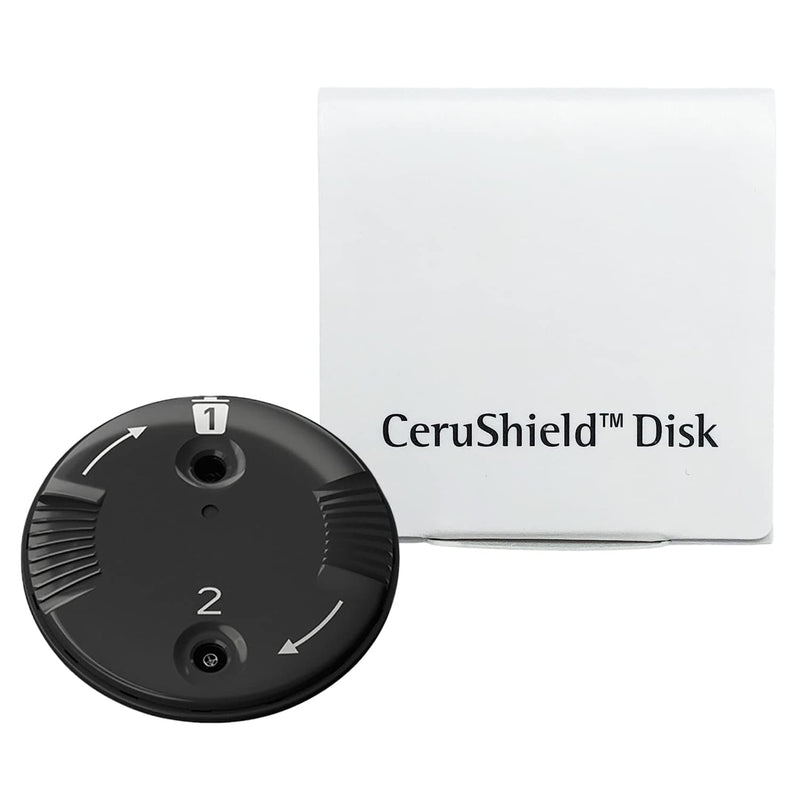 CeruShield Disk Wax Guard Filters for Phonak,Unitron, 24 Pack