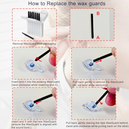 for Nanocare 3.0 Wax Guards Filters 10993649 (Same As 10993607),5 Packs 40