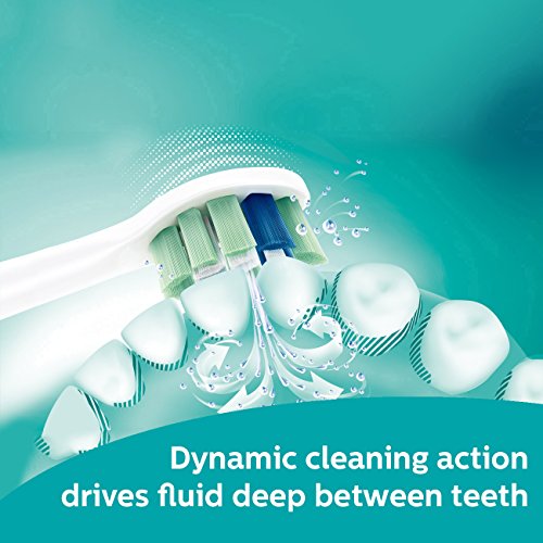 Philips Sonicare 2 Series plaque control rechargeable electric toothbrush, HX6211 1 Count (Pack of 1) White/Blue