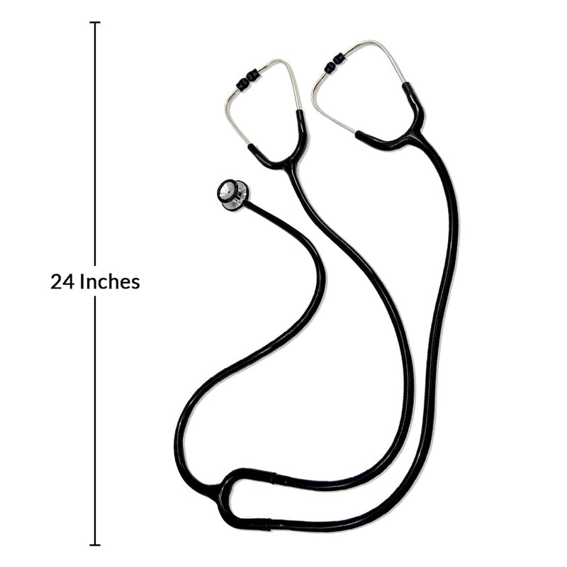 Ever Ready First Aid Deluxe Dual-Head Teaching Stethoscope for Medical Training, Nursing Students and Teachers ‚Äì Black