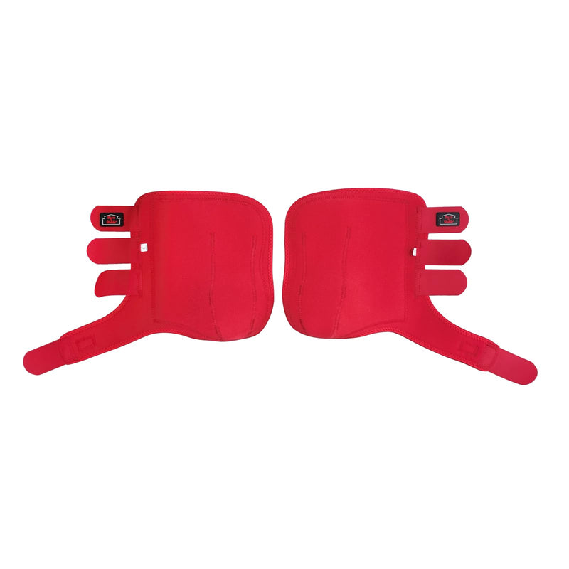 BARN & STABLE Vented Sport Boots Front & Rear Horse Shock-Absorbing Boots for Horse All-Round Lower Limb Protection and Support Sport Leg Wraps Athletic for Endurance Training Medium Red - BeesActive Australia
