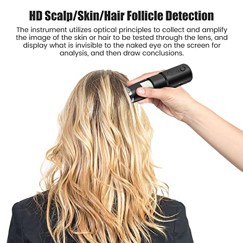 Wireless Skin Analyzer Dermatoscope UV 1000X Magnifier Digital Microscope