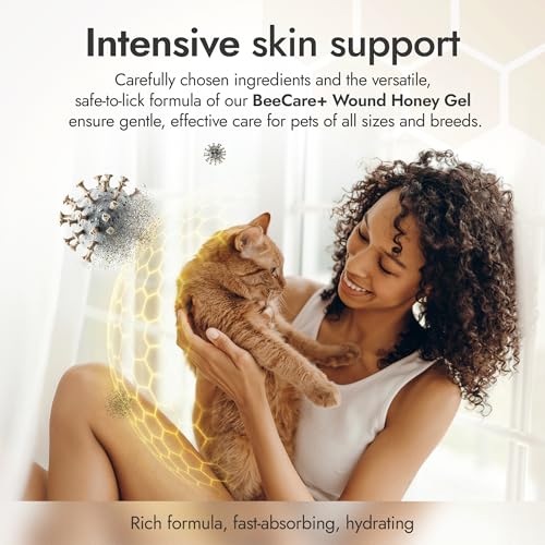 Manuka Honey Wound Gel for Hot Spot Treatment for Dogs and Cats – Helps with Irritations, Cuts, Rashes, Abrasions, and Scrapes – Colloidal Silver for Dogs 2 oz Wound Gel, 2 Fl Oz